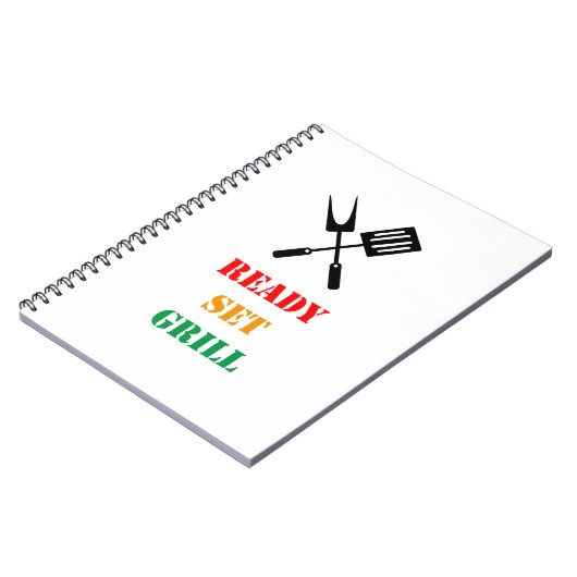 Ready, set, grill  notizblock (Linke Seite)