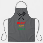 Ready, set, grill schürze (Vorderseite)