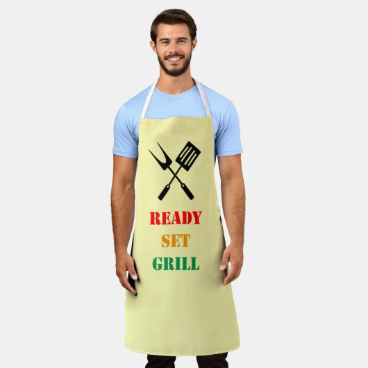 Ready, set, grill schürze (Getragen)