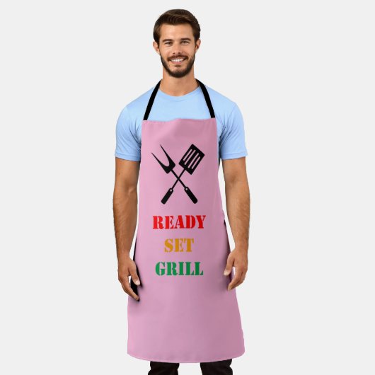 Ready, set, grill schürze (Getragen)