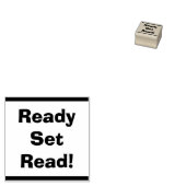 Ready Set Read Lehrer-Klassenbibliothek Holz Gummistempel (Stempel)