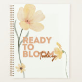 Ready to Bloom Planner Planer (Vorderseite)
