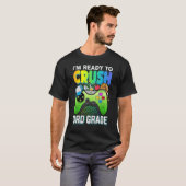 Ready to crush 3rd grade third video gamer first d T-Shirt (Vorne ganz)