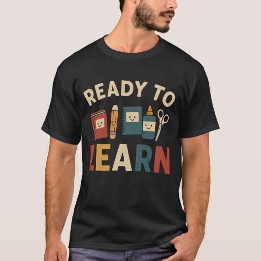 Ready to learn | Back to school T-Shirt (Vorderseite)