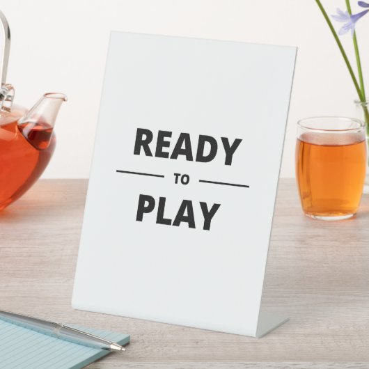 READY TO PLAY SOCKELSCHILD (In Situ)