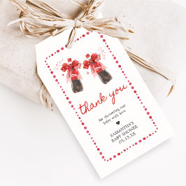 Ready to Pop Baby Shower Favor Tags Geschenkanhänger