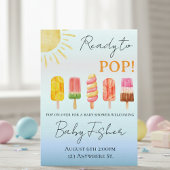 Ready to POP: baby shower invitation Einladung
