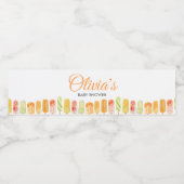 Ready to Pop Popsicle Baby Shower Wasserflaschenetikett (Einzelnes Label)