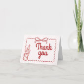 Ready to Pop Soda Baby Shower Dankeskarte (Vorderseite)