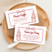 Ready to Pop Soda Baby Shower Diaper Raffle Begleitkarte