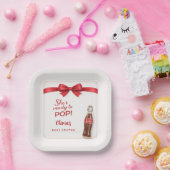 Ready to Pop Soda Baby Shower Pappteller (Party)