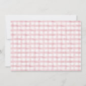 Ready To Pop Soda Bottle Pink Bow Baby Shower Einladung (Rückseite)