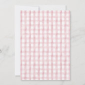 Ready To Pop Soda Bottle Pink Bow Baby Shower Einladung (Rückseite)