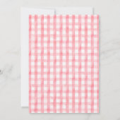 Ready To Pop Soda Bottle Red Bow Baby Shower Einladung (Rückseite)