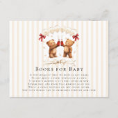 Ready to Pop Teddy Bears Baby Shower Napkins Begleitkarte (Vorderseite)