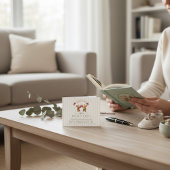 Ready to Pop Teddy Bears Baby Shower Napkins Begleitkarte