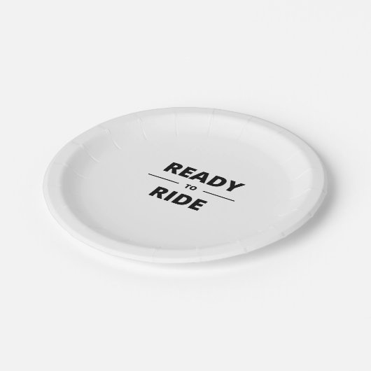 READY TO RIDE PAPPTELLER (Schrägansicht)