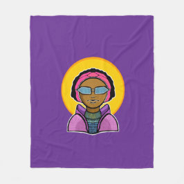 Ready to ski fleecedecke