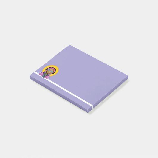 Ready to ski post-it klebezettel (angewinkelt)