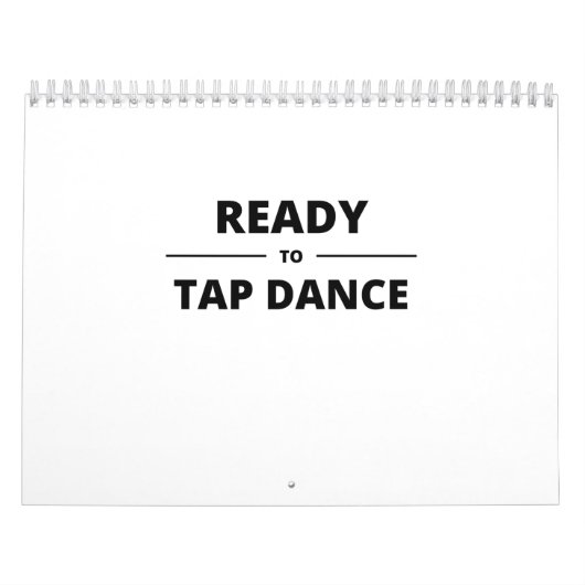 READY TO TAP DANCE KALENDER (Titelbild)
