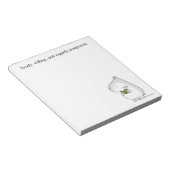 Ready Willing vage kompetent von Sandra Boynton Notizblock (angewinkelt)