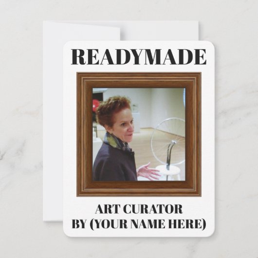 READYMADE FLAT GREETCARD KARTE (Vorderseite)