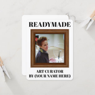 READYMADE FLAT GREETCARD KARTE