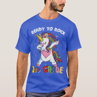 Readyo Rock 2. Klasse Dabbing Einhorn vintage T-Shirt
