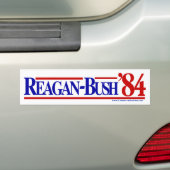Reagan Bush 84 Autoaufkleber (Auf Auto)