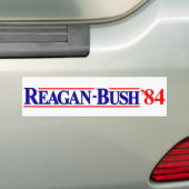 Reagan Bush 84 Autoaufkleber (Auf Auto)