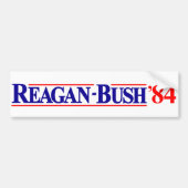 Reagan Bush 84 Autoaufkleber (Vorne)