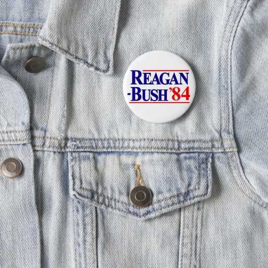 Reagan Bush 84 Button (Beispiel)
