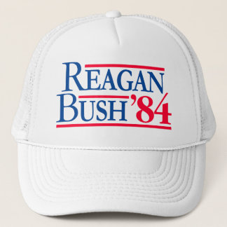 Reagan Bush '84 Wahl Fratty Republikaner Truckerkappe