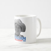 Reagan-Cowboy 1980 Kaffeetasse (VorderseiteRechts)