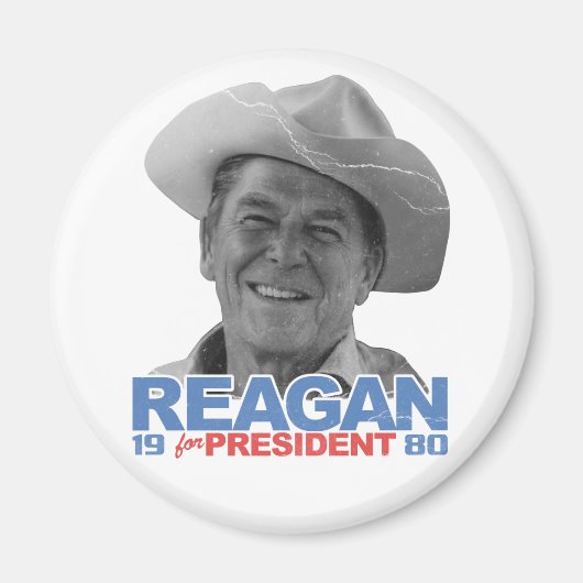Reagan Cowboy 1980 Magnet (Vorne)