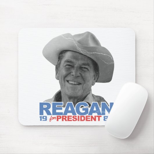 Reagan-Cowboy 1980 Mousepad (Mit Mouse)