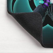 "Reagan" Cybergoth radioaktiver feenhafter Mousepad (Ecke)