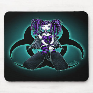 "Reagan" Cybergoth radioaktiver feenhafter Mousepad