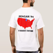 REAGAN - EIN MANDAT FÜR ÄNDERUNG T-Shirt (Rückseite)