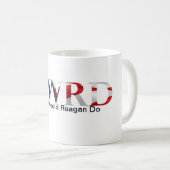 Reagan-Fan-Tasse Kaffeetasse (VorderseiteRechts)