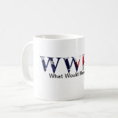 Reagan-Fan-Tasse Kaffeetasse (Vorderseite Links)