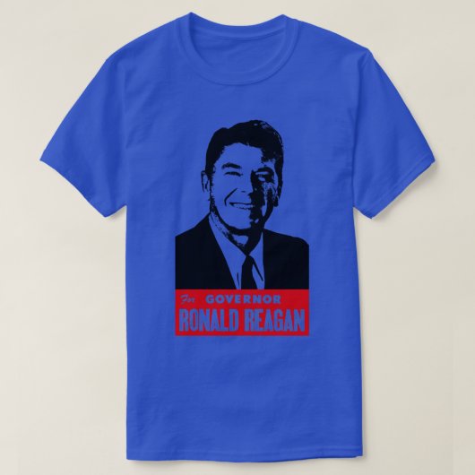 Reagan für Gouverneur T-Shirt (Design vorne)