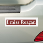 Reagan "ICH FRÄULEIN REAGAN' Autoaufkleber (Auf Auto)