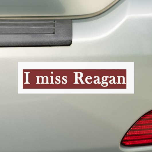 Reagan "ICH FRÄULEIN REAGAN' Autoaufkleber (Auf Auto)