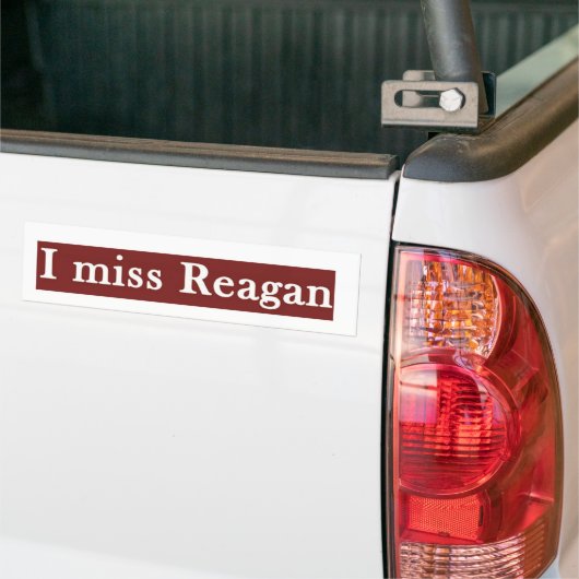 Reagan "ICH FRÄULEIN REAGAN' Autoaufkleber (Auf Lkw)