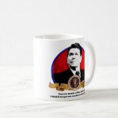 Reagan-Kaffee-Tasse Kaffeetasse (VorderseiteRechts)