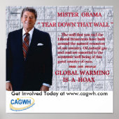 Reagan Poster. Poster (Vorne)