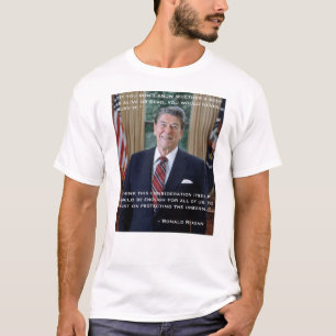 Reagan Pro-Life Zitat T-Shirt