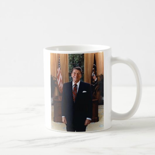 Reagan-Tasse Kaffeetasse (Rechts)