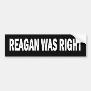 Reagan war rechte Aufkleber Autoaufkleber